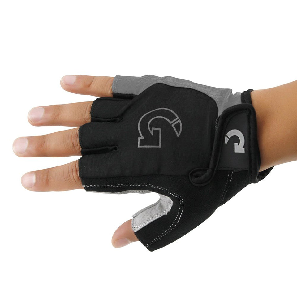 GEARONIC TM Cycling Bike Bicycle Motorcycle Shockproof Foam Padded Outdoor Sports Half Finger Short Riding Biking Glove Working Gloves