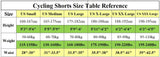 sponeed Men's Cycling Shorts Padded Bicycle Riding Pants Bike Biking Clothes Cycle Wear Tights