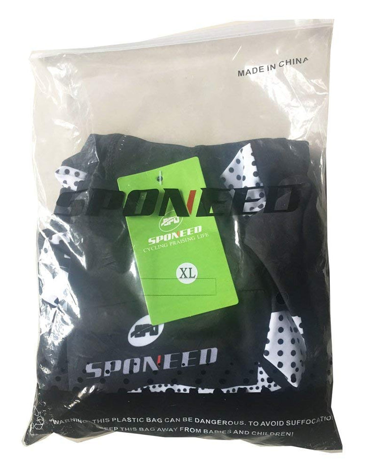 sponeed Men's Cycling Shorts Padded Bicycle Riding Pants Bike Biking Clothes Cycle Wear Tights