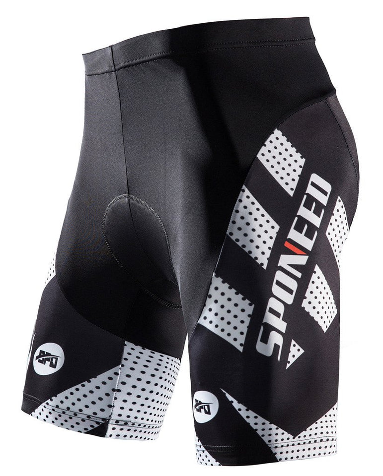 sponeed Men's Cycling Shorts Padded Bicycle Riding Pants Bike Biking Clothes Cycle Wear Tights