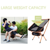 Sportneer Portable Lightweight Folding Camping Chair for Backpacking, Hiking, Picnic