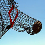 GoSports Football Trainer Throwing Net | Choose Between 8' x 8' or 6' x 6' Nets | Improve QB Throwing Accuracy - Includes Foldable Bow Frame and Portable Carry Case